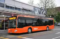 RBS, Worblaufen Nr. 7/BE 715'507 Merdedes am 29. April 2014 in Papiermühle.