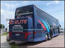 Setra 431 DT von Elite Hamburg im Stadthafen Sassnitz am 04.06.2013 