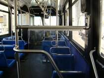 Innenansicht eines Orion 7, hier auf der Linie M1 via Fifth Avenue. Aufgenommen am 18.04.08