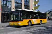 Mercedes Citaro der Post auf der Linie 104 am Bahnhof Interlaken West. Die Aufnahme stammt vom 16.04.2014.