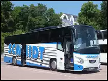 VDL Futura von Schmidt aus Deutschland im Stadthafen Sassnitz am 08.06.2013