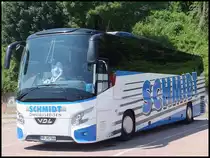 VDL Futura von Schmidt aus Deutschland im Stadthafen Sassnitz am 08.06.2013