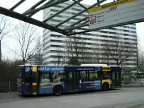 HHA 2316 (HH-HN 2316) am 13.3.2009 auf der Bus-Linie 161 nach Berliner Tor, Pause am U-Bahnhof Steinfurther Allee
