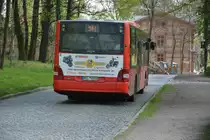 S-Bahn Ersatzverkehr der Linie 5 (S-Bahn Berlin) am 12.04.2014 in Hoppegarten. MOL-VG 68.