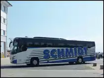 VDL Futura von Schmidt aus Deutschland im Stadthafen Sassnitz am 08.06.2013