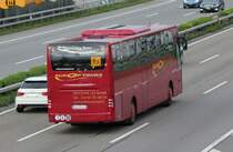 Mercedes Benz Tourismo, EuropTours près de Bern avril 2014