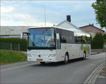 (SL 5502) Dieser Mercedes Integro der Firma Bartholm� (Sales Lentz Group) aus Clervaux fuhr am 16.05.08 durch Erpeldange/Wiltz.