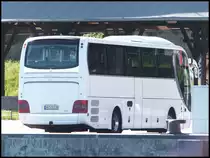 MAN Lion's Coach von K.D.E. Reisen aus Deutschland im Stadthafen Sassnitz am 10.06.2013