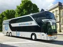Setra S 431 DT  BerlinLinienBus - HaRu , Hamburg ZOB 14.05.2014