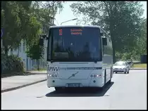 Volvo 8700 der RPNV in Sassnitz am 11.06.2013