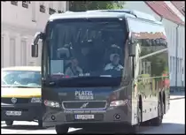 Volvo 9900 von Platzl Reisen aus �sterreich in Sassnitz am 11.06.2013
