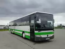 Der PM-E 294 vom Typ MB Integro L der VGB in Brandenburg bei der Friedrichshafener Str. am 14.05.14