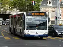 TPG - Mercedes Citaro Nr.137  GE  960521 unterwegs auf der Linie 8 in der Stadt Genf am 09.05.2014