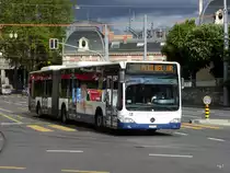 TPG - Mercedes Citaro Nr.148  GE 960532 unterwegs auf der Linie 9 in der Stadt Genf am 09.05.2014