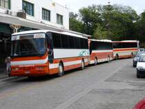 10.05.2014,MAN am Busbahnhof Neuer Markt in Rhodos-Stadt/Griechenland.