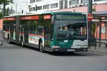 P-AV 943 auf der Linie X15 am Hauptbahnhof in Potsdam. Aufgenommen am 17.05.2014.