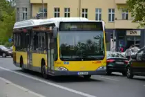B-V 2240 auf der Linie 194 zum U-Bahnhof Hermannplatz. Aufgenommen am 17.05.2014.