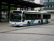 Mercedes-Benz O 530 II (Citaro Facelift) auf der Linie 513 am Hauptbahnhof Hagen.(11.5.2014) 
