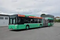 MAN Bus 753 auf dem Hof der Garage Rankstrasse. Die Aufnahme stammt vom 10.05.2014.