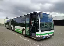 Der PM-E 243, ein MB O 530 II (Citaro) GÜ Baujahr 2006 in Bad Belzig, Seedoche am 16.05.14
