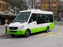 transN / La Chaux de Fonds - Mercedes Nr.41  NE  143041 unterwegs in La Chaux de Fonds am 16.05.2014