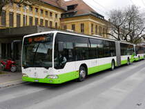 transN / La Chaux de Fonds - Mercedes Citaro Nr.644  NE 112244 unterwegs auf der Linie 301 in La Chaux de Fonds am 16.05.2014