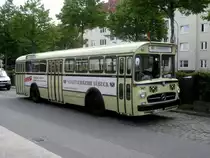 Lübeck
Daimler Benz O 317 , Baujahr 1959,
am 17.05.2014 am ZOB Lübeck.Der Bus gehört 
zu Museumsflotte und wird liebevoll   Emma   
genannt.