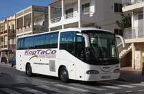 Scania Irizar Reisebus am 12.5.2014 in Qawra in Malta.