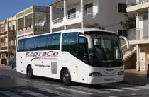 Scania Irizar Reisebus am 12.5.2014 in Qawra in Malta.