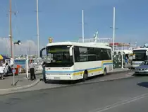 10.05.2013,Sfakianakis-Metropol in Rhodos-Stadt/Griechenland.Heute gibt es dort diesen innerstädtischen Busverkehr mit Kleinbussen nicht mehr.