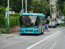 Volvo V7700 von Autobus Sippel am 24.05.14 auf der Linie 16 als SEV (Schienenersatzverkehr) 