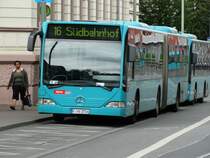 Alpina Veolia Mercedes Benz Citaro C1 G am 24.05.14 als SEV (Schienenersatzverkehr)auf der Linie 16 in Frankfurt am Main Süd Bhf 