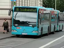 Alpina Veolia Mercedes Benz Citaro C1 G am 24.05.14 als SEV (Schienenersatzverkehr)auf der Linie 16 in Frankfurt am Main Süd Bhf 