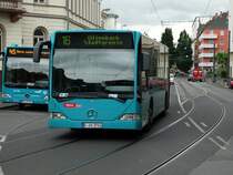 Alpina Veolia MB Citaro C1 G als SEV (Schienenersatzverkehr) in Frankfurt am Main Süd am 24.05.14