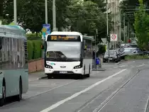 VDL Citea am 24.05.14 in Frankfurt am Main Süd auf der Linie OF 50
