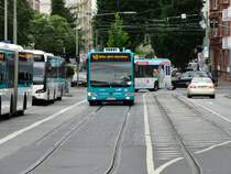 Mercedes Benz Citaro K auf der Line 48 am 24.05.14 in Frankfurt am Main Süd Bhf