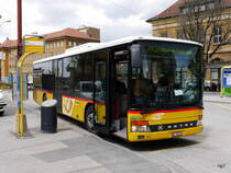 Postauto - Setra S 315 NF  NE98404 in La Chaux de Fonds am 16.05.2014