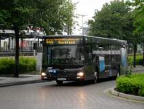 MAN Niederflurbus 3. Generation (Lion's City) auf der Linie 646 nach Wuppertal-Wichlinghausen Markland am S-Bahnhof Wuppertal Oberbarmen.(27.5.2014) 
