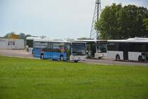 OPR-PV 121 der ORP wartet auf seine Abfahrt vom P1 zum ILA Gelände. Aufgenommen am 20.05.2014.