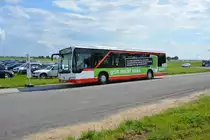 UM-TA 55 auf der ILA 2014 Shuttle Linie P1. Aufgenommen am 20.05.2014.