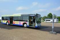 P-AV 586 (Betriebshof Stahnsdorf) auf ILA Sonderfahrt. Aufgenommen am 23.05.2014.