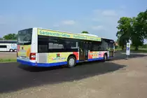 P-AV 586 (Betriebshof Stahnsdorf) auf ILA Sonderfahrt. Aufgenommen am 23.05.2014.