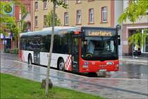. Am Bahnhof in Limburg an der Lahn steht dieser MAN Lion's City. 26.05.2014