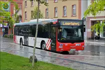 . Am Bahnhof in Limburg an der Lahn steht dieser MAN Lion's City. 26.05.2014