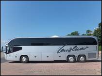 Neoplan Cityliner von Lenzliner aus Deutschland im Stadthafen in Sassnitz am 15.06.2013