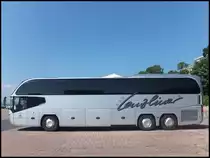 Neoplan Cityliner von Lenzliner aus Deutschland im Stadthafen in Sassnitz am 15.06.2013