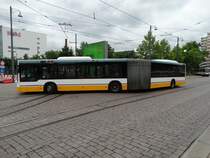 MAN Lions City G der HEAG am 30.05.14 in Darmstadt Hbf 