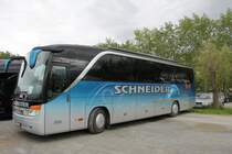 Setra 415 HD  Starcar  in Mörbisch am Neusiedlersee, Schneider Reisen und Transport AG, Langendorf, SO 20819, Aufgenommen am 28. Mai 2014