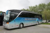 Setra 415 HD  Starcar  in Mörbisch am Neusiedlersee, Schneider Reisen und Transport AG, Langendorf, SO 20819, Aufgenommen am 28. Mai 2014