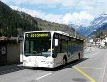 Auto AG Uri - Mercedes Citaro Bus Nr.44 UR 9128 unterwegs in Gurtnellen am 19.04.2008